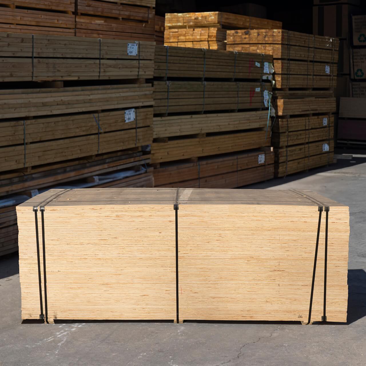 18mm Structural Softwood Plywood C+/CC 2440mm X 1220MM (8 X4)
