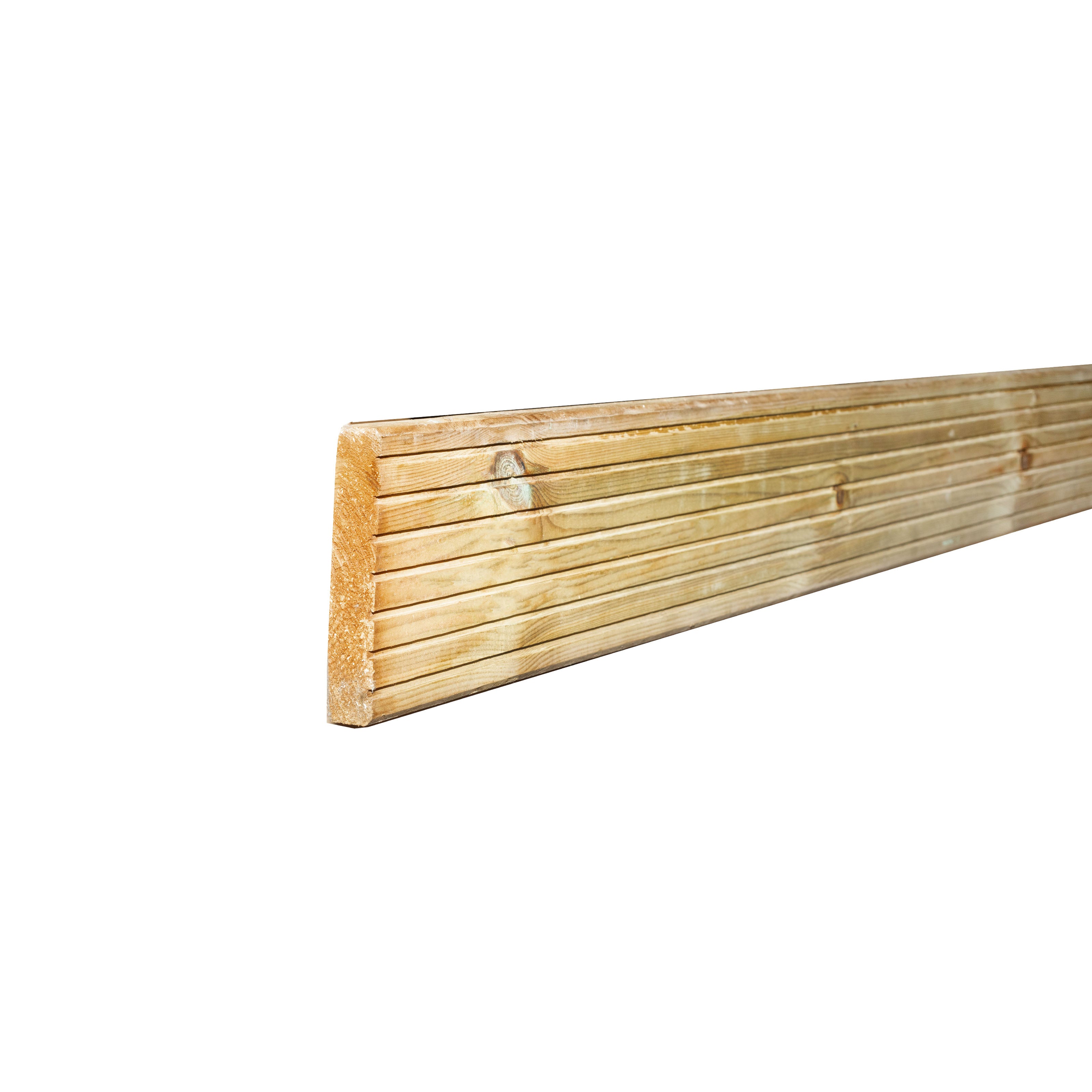 Redwood Green Treated Decking Boards - 32x150mm
