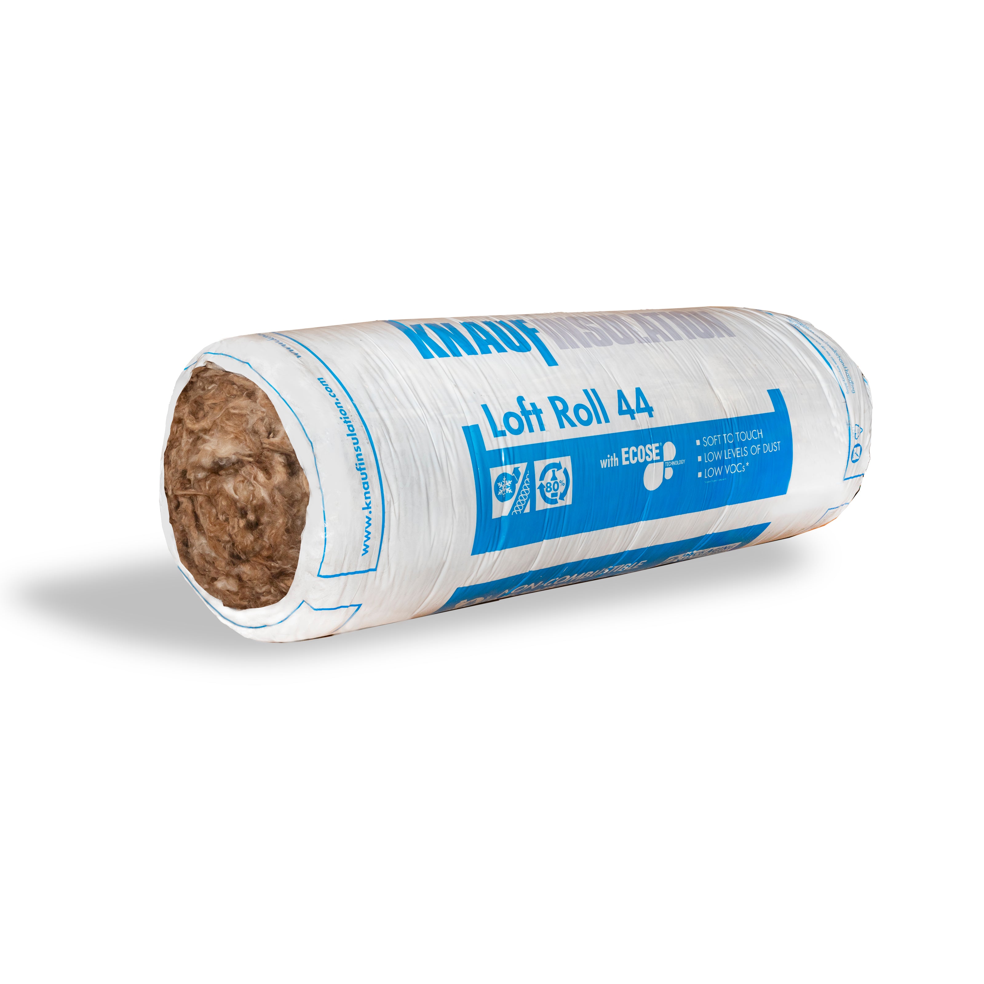Knauf Earthwool Loft Roll Insulation - 100mm Thick