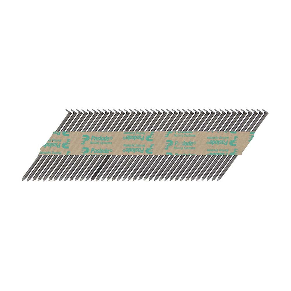 Paslode IM360Ci Nails & Fuel Cells Trade Pack - Ring Shank - Bright - 141078 - 2.8 x 63/3CFC - 3300 Box