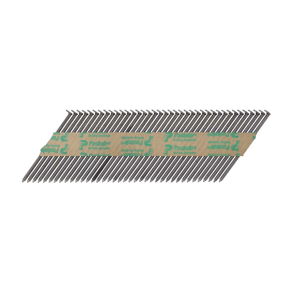 Paslode IM360Ci Nails & Fuel Cells Trade Pack - Ring Shank - Bright - 141082 - 3.1 x 90/2CFC - 2200 Box
