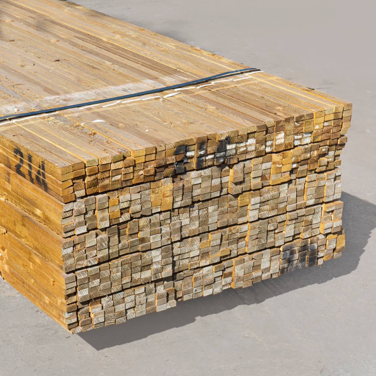 Green Treated Timber Battens 19mm x 38mm x 3600mm