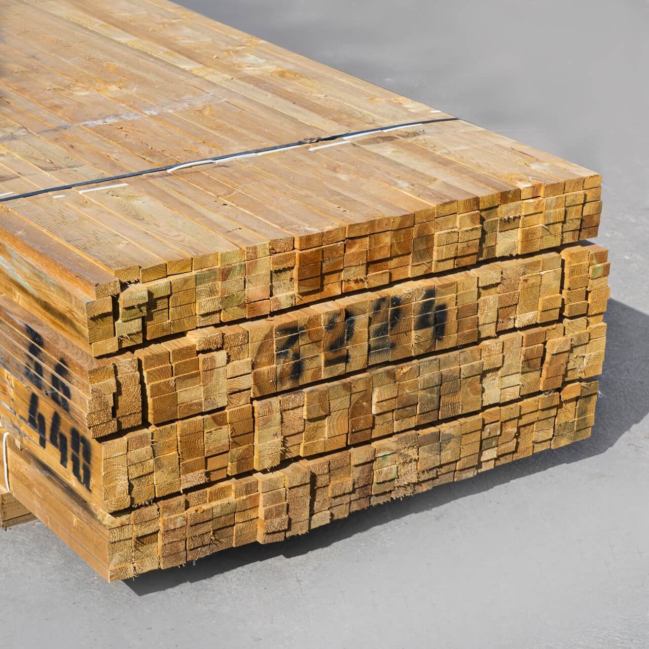 Green Treated Timber Battens 25mm x 50mm x 3600mm