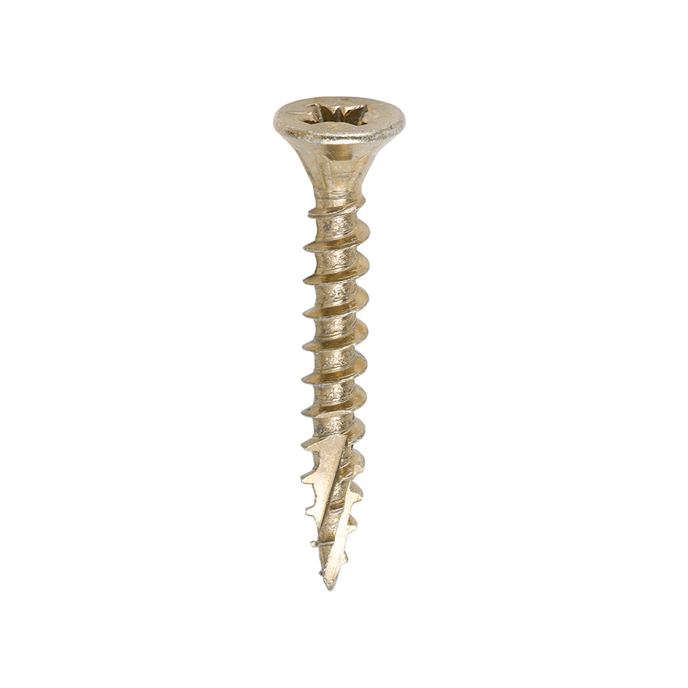 C2 Strong-Fix - PZ - Double Countersunk - Twin-Cut - Yellow - 4.0mm x 30mm - 1500 Pack