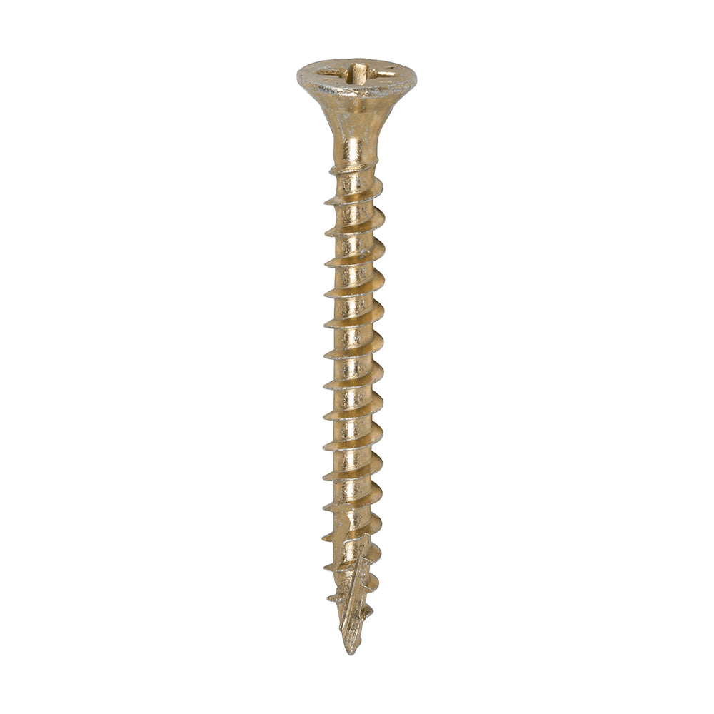 C2 Strong-Fix - PZ - Double Countersunk - Twin-Cut - Yellow - 4.0mm x 40mm - 1000 Pack