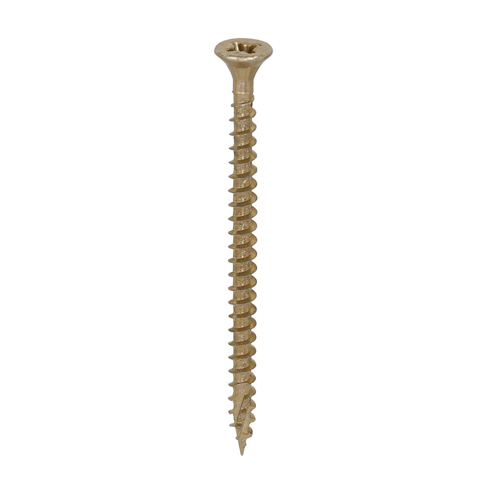 C2 Strong-Fix - PZ - Double Countersunk - Twin-Cut - Yellow  - 4.0mm x 60mm - 200 Pack