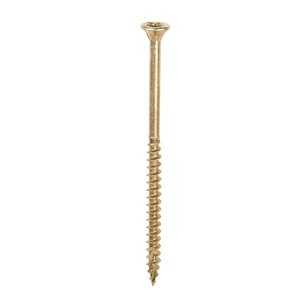 C2 Clamp-Fix - TX - Double Countersunk with Ribs - Twin-Cut - Yellow - 4.0mm x 70mm  - 200 Pack