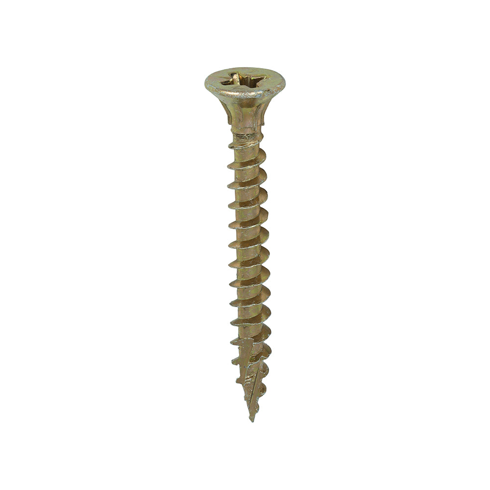 C2 Strong-Fix - PZ - Double Countersunk - Twin-Cut - Yellow - 4.5mm x 40mm - 200 Pack