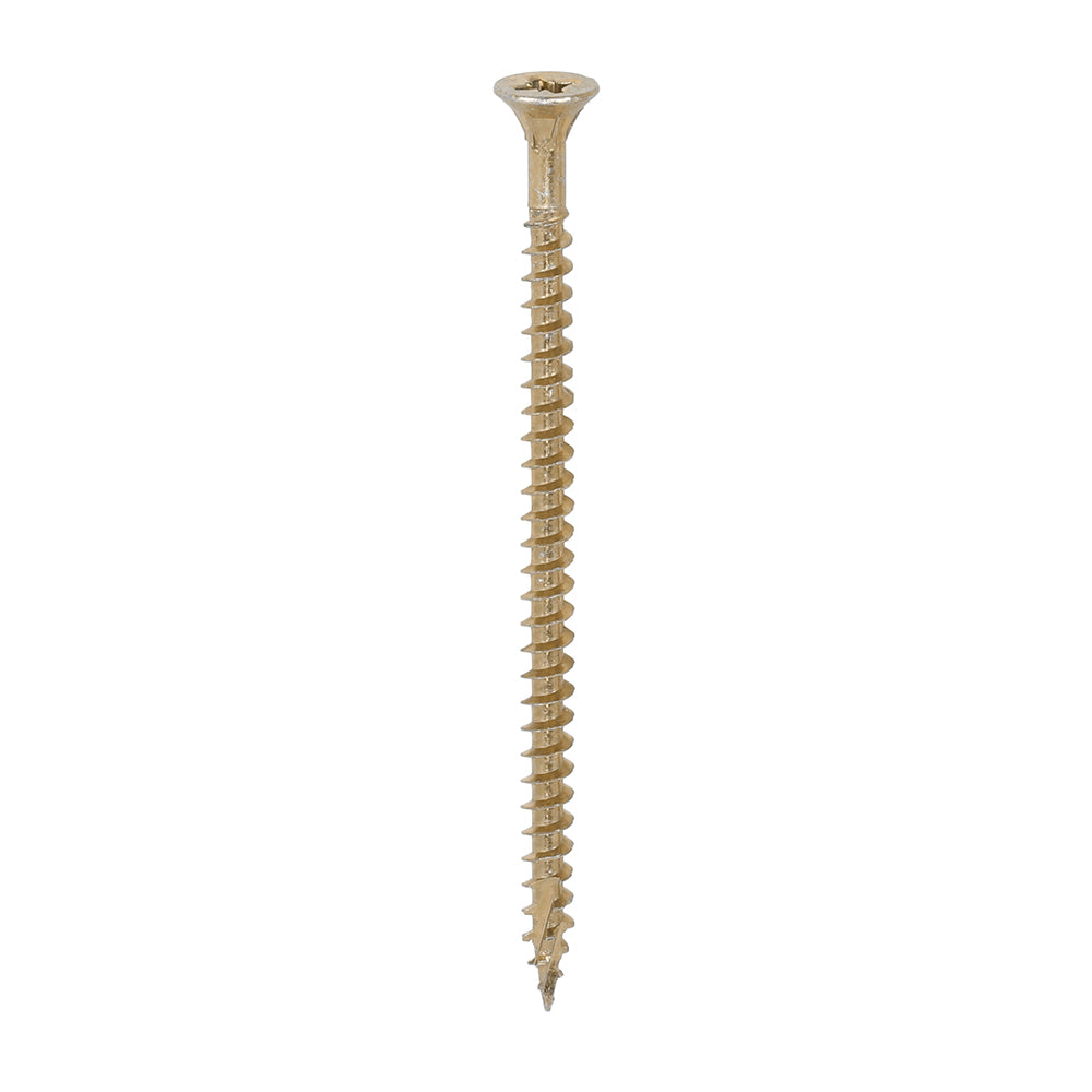 C2 Strong-Fix - PZ - Double Countersunk - Twin-Cut - Yellow - 4.5mm x 80mm -200 Pack