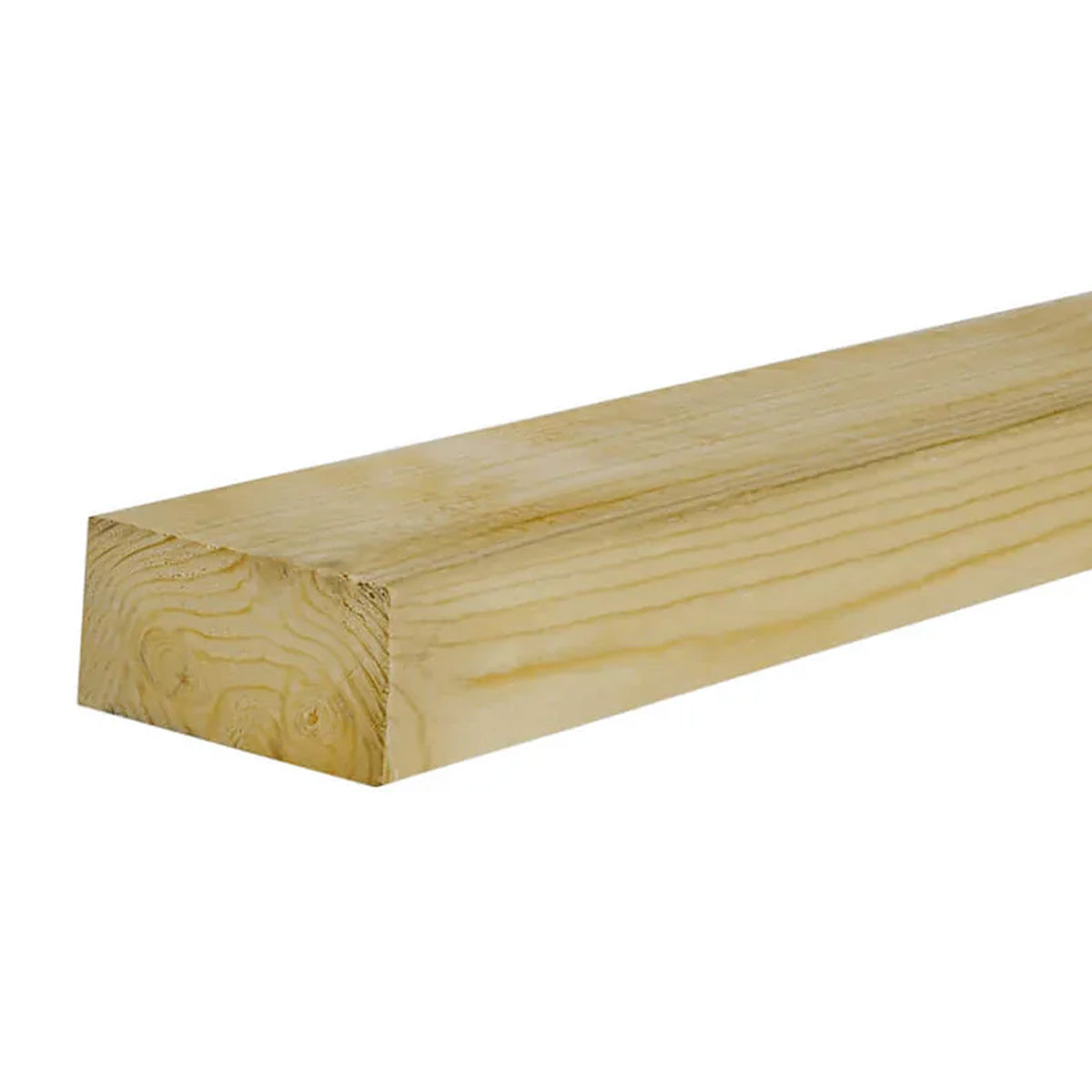 47mm x 100mm C24 Treated Carcassing Timber (4" x 2") 3000mm