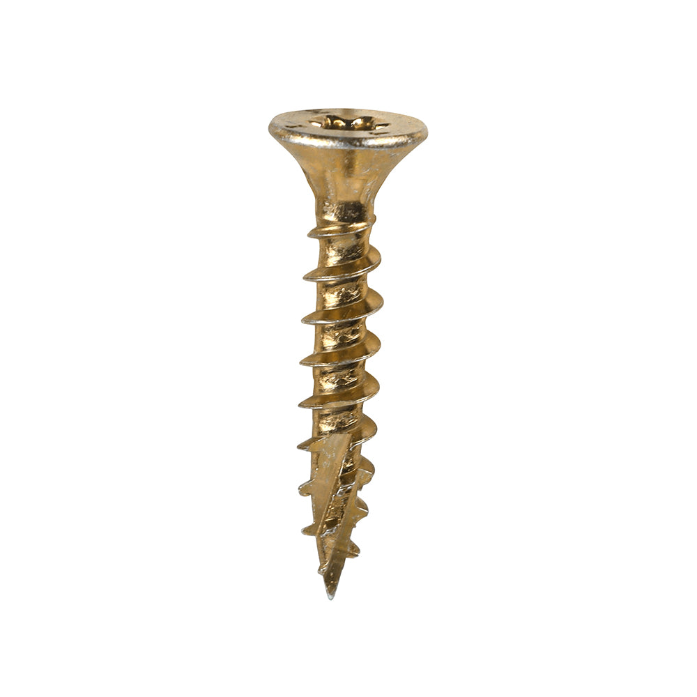 C2 Clamp-Fix - TX - Double Countersunk with Ribs - Twin-Cut - Yellow - 5.0mm x 30mm  - 200 Pack