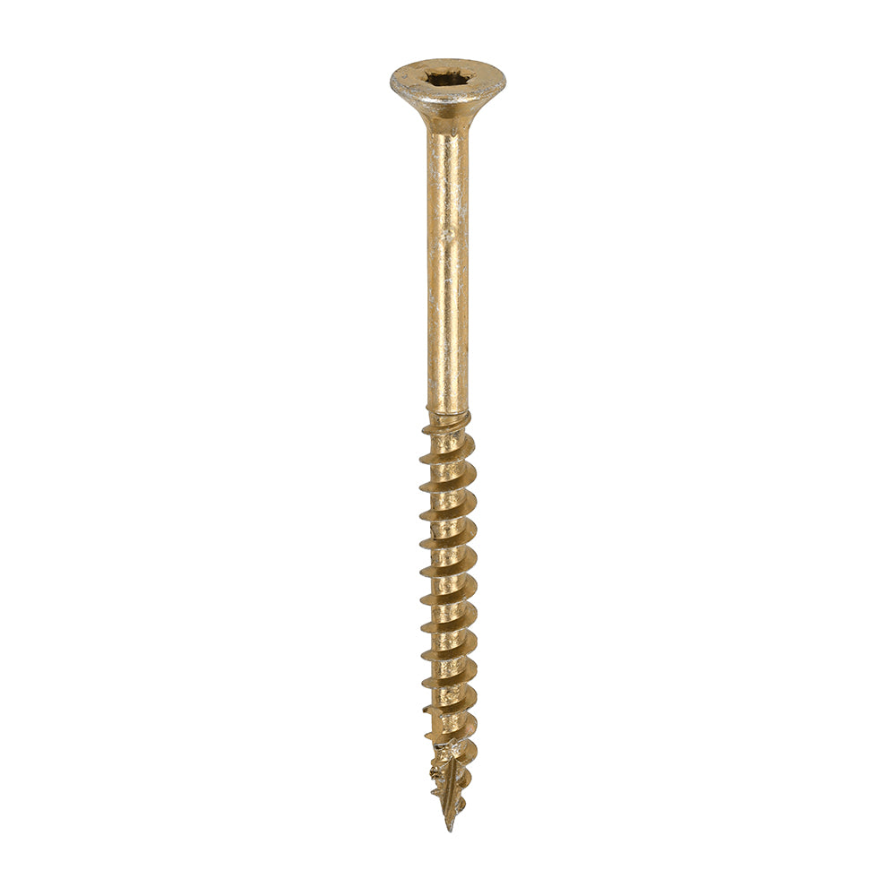 C2 Clamp-Fix - TX - Double Countersunk with Ribs - Twin-Cut - Yellow - 5.0mm x 70mm  - 375 Pack