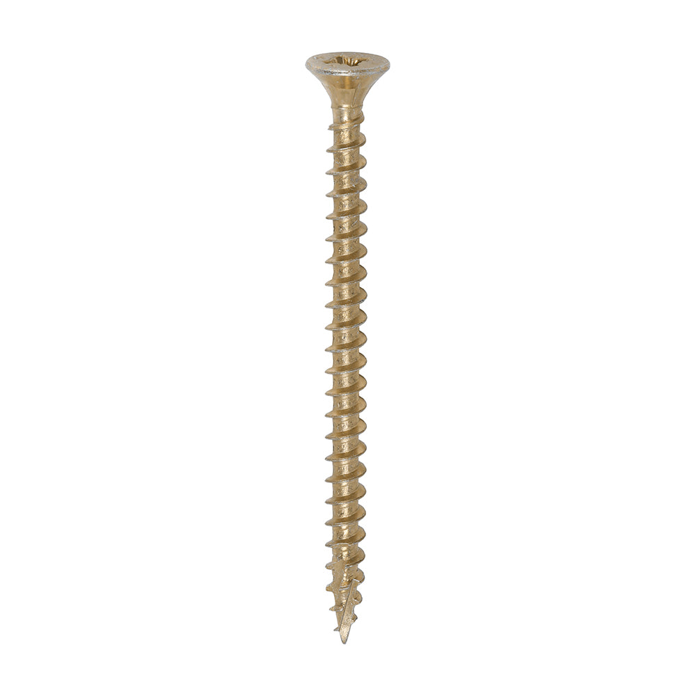 C2 Strong-Fix - PZ - Double Countersunk - Twin-Cut - Yellow - 5.0mm x 70mm - 1200 Pack