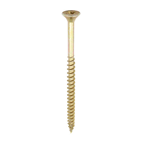 C2 Strong-Fix - PZ - Double Countersunk - Twin-Cut - Yellow- 5.0mm x 90mm - 325 Pack
