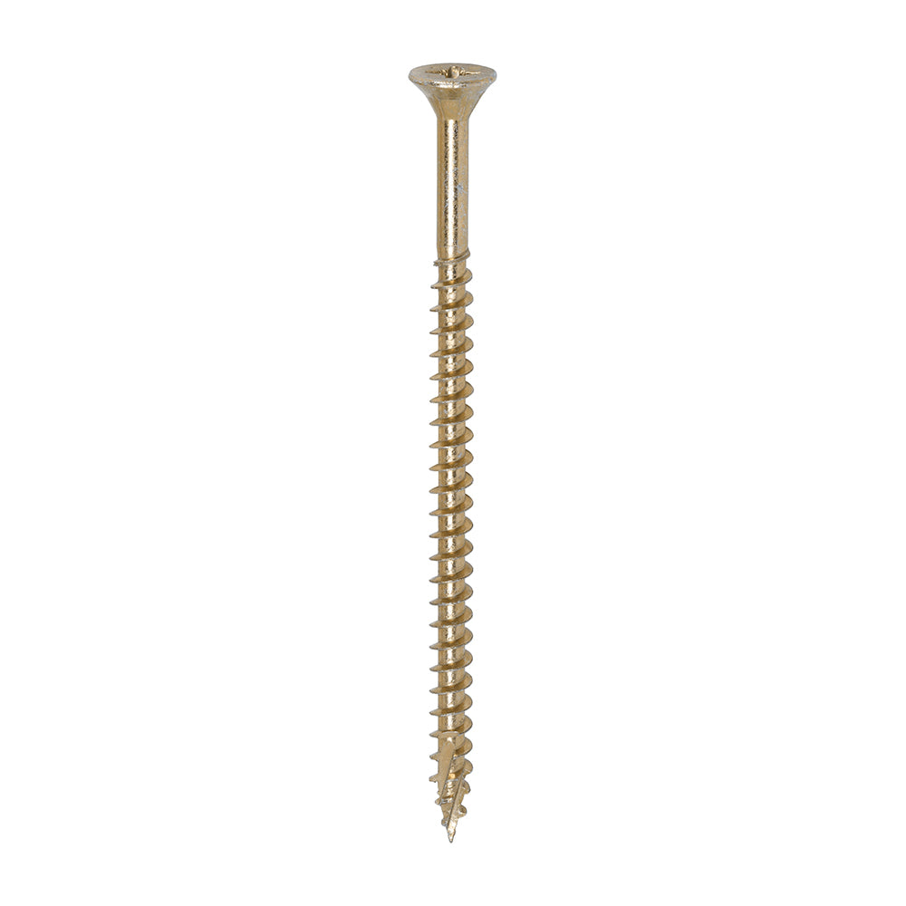 C2 Strong-Fix - PZ - Double Countersunk - Twin-Cut - Yellow - 5.0mm x 90mm - 100 Pack