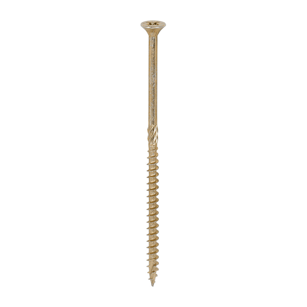 C2 Strong-Fix - PZ - Double Countersunk - Twin-Cut - Yellow - 6.0mm x 130mm - 100 Pack