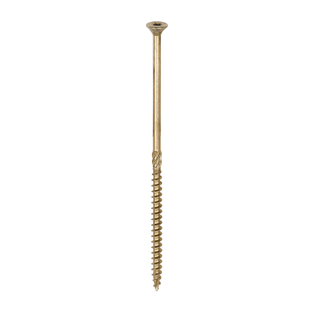 C2 Clamp-Fix - TX - Double Countersunk with Ribs - Twin-Cut - Yellow - 6.0mm x 150mm  - 100 Pack