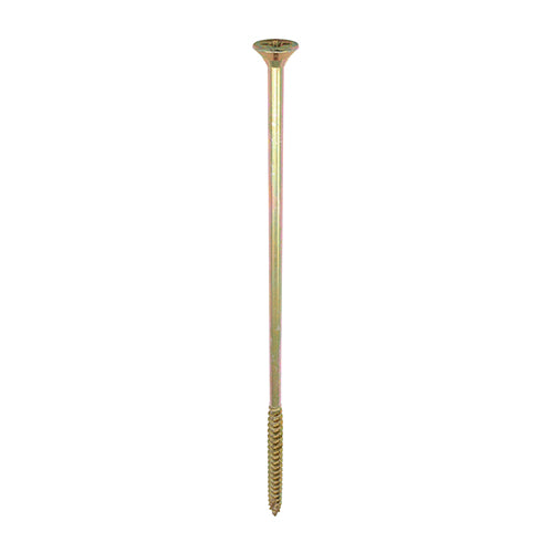 C2 Strong-Fix - PZ - Double Countersunk - Twin-Cut - Yellow - 6.0mm x 200mm - 100 Pack