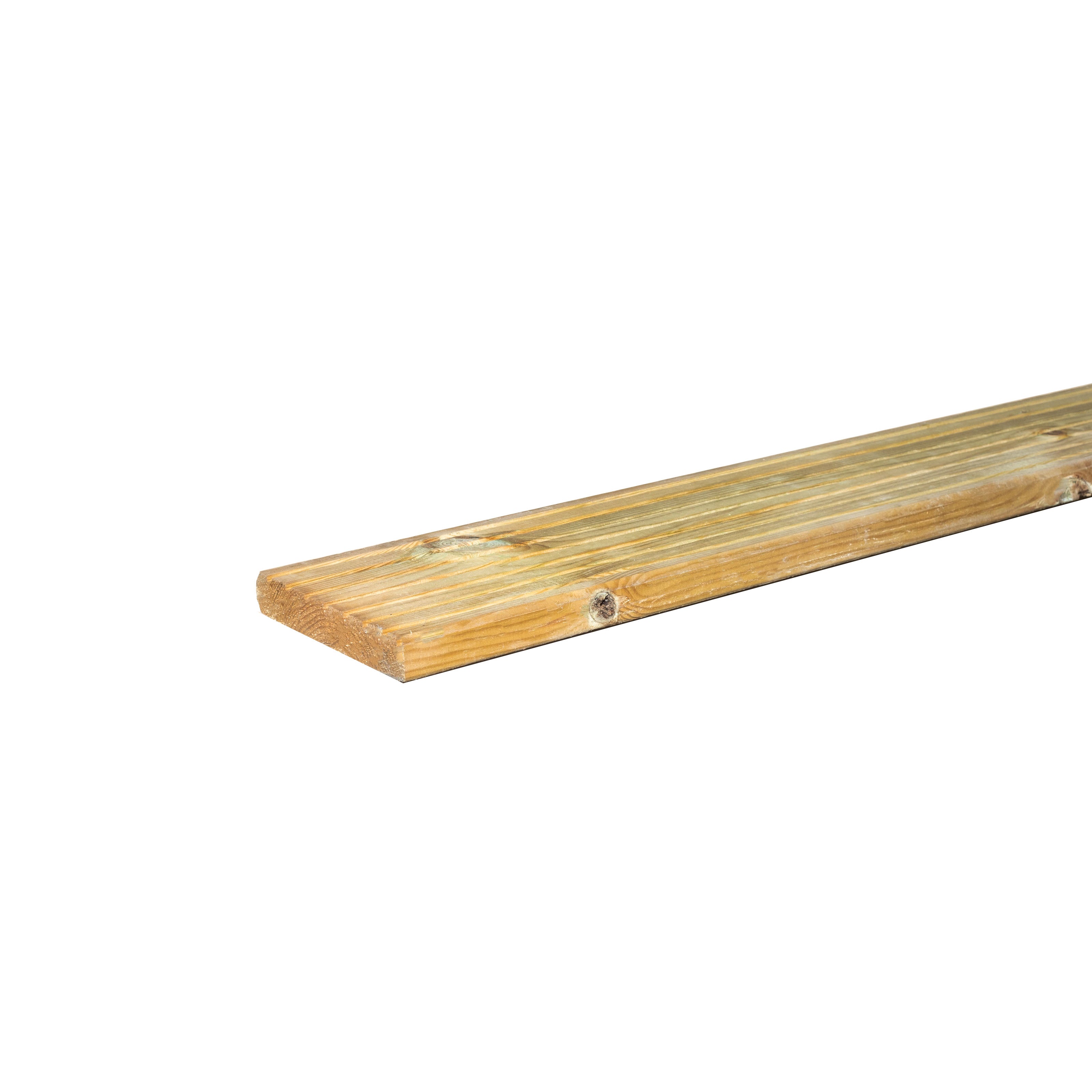 Redwood Green Treated Decking Boards - 32x150mm