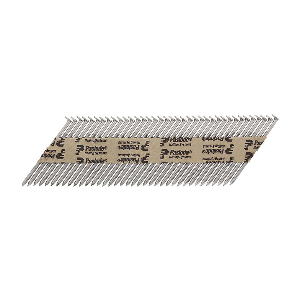 Paslode IM360Ci Nails & Fuel Cells Retail Pack - Ring Shank - Stainless Steel - 140627 - 3.1 x 80/1CFC - 1100 Box