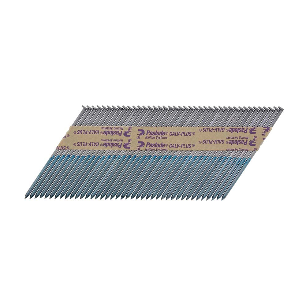Paslode IM360Ci Nails & Fuel Cells Retail Pack - Plain Shank - Galvanised + - 141077 -3.1 x 90/1CFC - 1100 Box