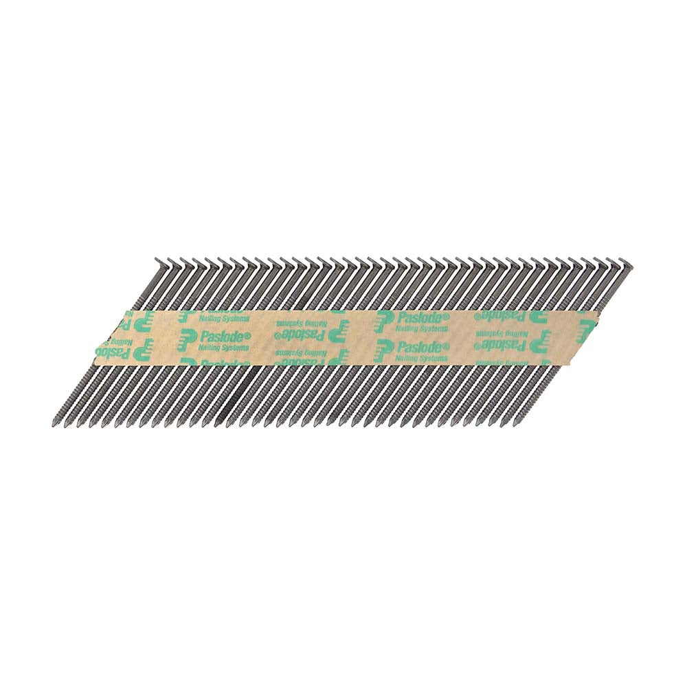 Paslode IM360Ci Nails & Fuel Cells Trade Pack - Ring Shank - Bright - 141081 - 3.1 x 75/2CFC - 2200 Box