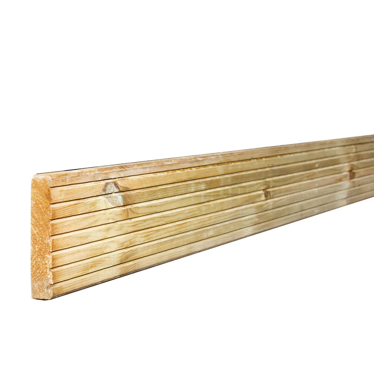 Redwood Green Treated Decking Boards - 32 x 150mm x 4800mm